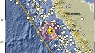 Gempa Magnitudo 6,4 Guncang Mentawai, Terasa hingga ke Payakumbuh