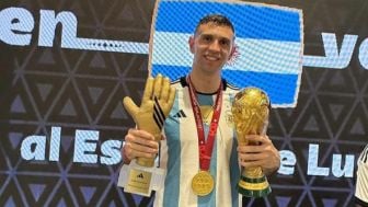 Ini Alasan Emiliano Martinez Lakukan Selebrasi Vulgar Usai Jadi Kiper Terbaik Piala Dunia 2022