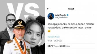 Tantang Zee JKT 48 Makan Nasi Padang Pakai Sendok, Arief Muhammad Undang Gubernur Sumbar Jadi Juri