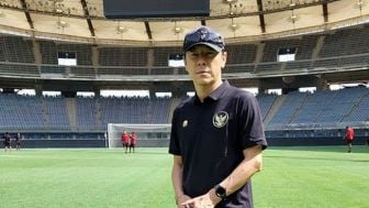 Shin Tae-yong Bingung Timnas Indonesia Bisa Kalah dari Irak yang Hanya 10 Pemain