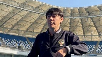 Shin Tae-yong Minta Anak Asuhnya Tampil Lebih Gagah Berani Lawan Suriah