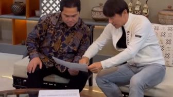 Bakal Bertemu Shin Tae-yong, Ini 2 Hal Penting yang Akan Dibahas Erick Thohir