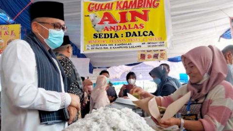 Ini Lokasi Pasar Pabukoan di Padang Selama Ramadan
