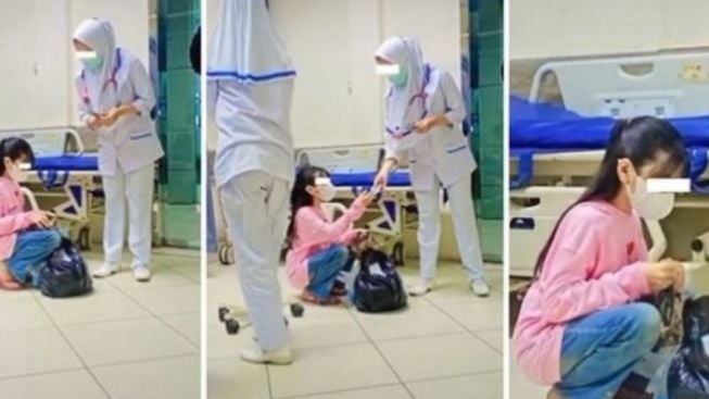 Tak Punya Keluarga, Anak Perempuan Kelas 5 SD Ini Antar Ibunya ke Rumah Sakit Sendirian