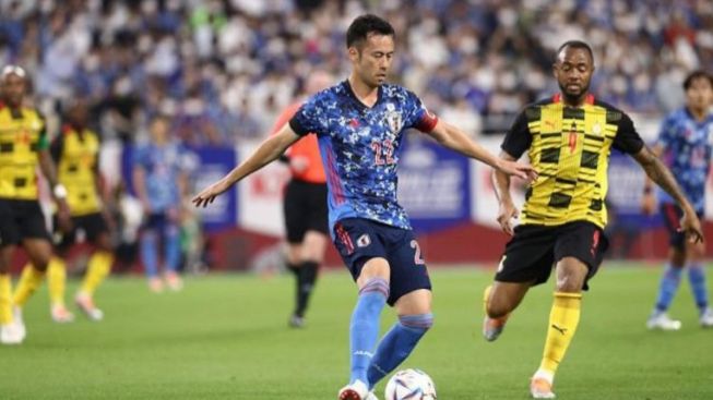 Hadapi Kroasia, Kapten Timnas Jepang Targetkan Timnya Naik Satu Tingkat