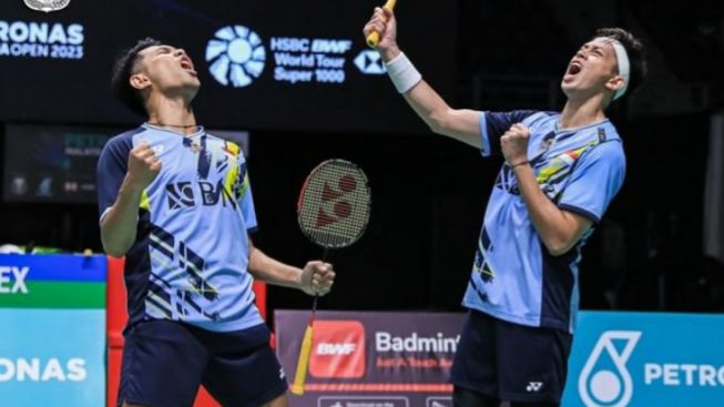 Hasil Semifinal Malaysia Open 2023: Fajar/Rian Menang, Ranking 1 Dunia Semua Sektor ke Final