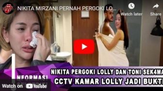 Isu Hubungan Terlarang Berembus Kencang, Nikita Mirzani Bocorkan CCTV Pergoki Antonio Dedola dan Lolly Sekamar, Begini Faktanya!