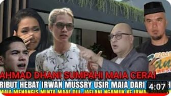 Ribut Hebat, Maia Estianty Diusir Irwan Mussry dari Rumah, Ahmad Dhani sampai Sumpahi Cerai, Cek Faktanya Di Sini!