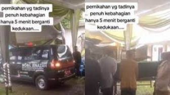 Kebahagiaan Berubah Jadi Duka, Viral Pengantin Wanita Asal Palembang Meninggal 5 Menit Usai Ijab Kabul Pernikahan