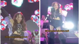Goyang Heboh! Ayu Ting Ting Disebut Tiru Gaya Outfit BLACKPINK saat Manggung: Jatohnya Tetep Biduan sih