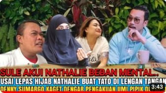 Cek Fakta: Nathalie Holscher Lepas Hijab Gegara Depresi sampai Pasang Tato di Bagian Tangannya, Benarkah?