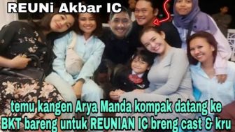 Reuni Cast dan Kru Ikatan Cinta, Amanda Manopo Girang Bertemu Arya Saloka, Cek Faktanya!