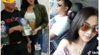 Disebut Denny Caknan Cewek Kalem, Viral Foto 'Vulgar' Bella Bonita dengan Pria Paruh Baya, Netizen: Karma