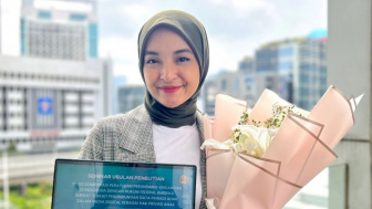 Nabila Ishma Berhasil jadi Sarjana Hukum, Akui Sempat Putus Asa: Rasanya Tidak Mudah