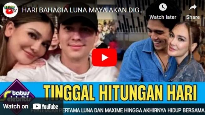 Tinggal Menghitung Hari? Luna Maya dan Maxime Dikabarkan Bakal Naik Pelaminan Besok, Intip Gedung Pernikahan, Begini Faktanya!