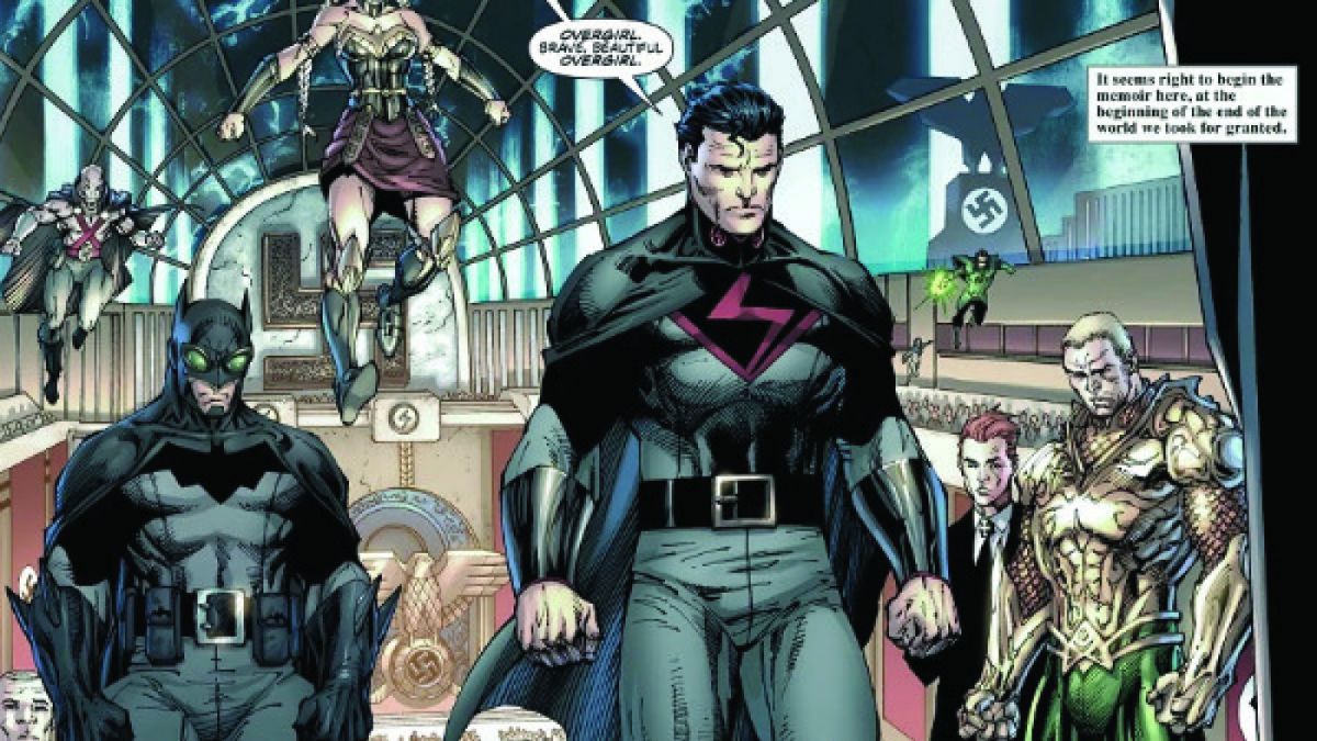 Sama seperti Superman The Dark Side, di Earth-10 Kal-El tidak mendarat di Kansas melainkan Sudetenland yang saat itu dikuasai Nazi tahun 1938. Sosok Kal-El kemudian dijadikan alat oleh Nazi untuk meng [Overman (Earth-10)]