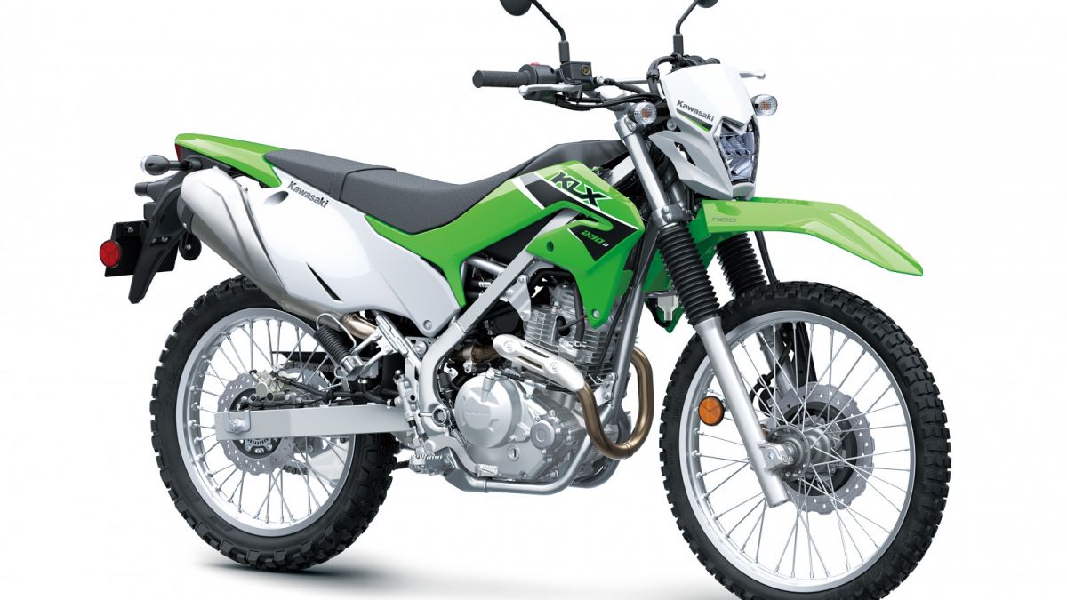 Kawasaki KLX230S - Lime green [Dok. Kawasaki]