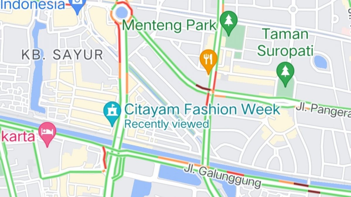Lokasi Citayam Fashion Week [Google Maps]