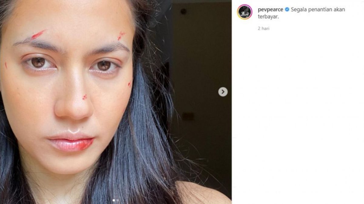 Wajah Pevita Pearce (instagram/pevpearce) [suara.com]