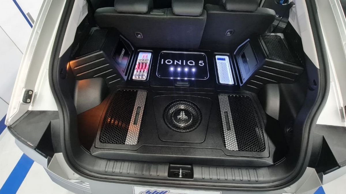 Modifikasi bagasi Hyundai IONIQ 5 [Dok/Cartens Audio]