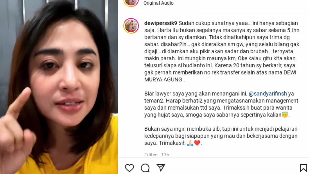 Unggahan Dewi Perssik [Instagram/@dewiperssik9]