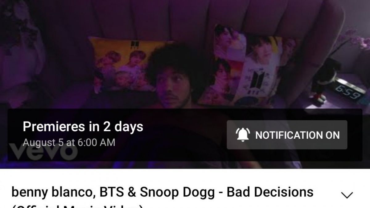 Tampilan kanal YouTube Benny Blanco [Twitter]