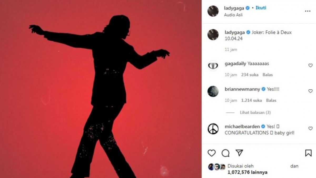 Unggahan Lady Gaga [Instagram/@ladygaga] [Instagram/@ladygaga]