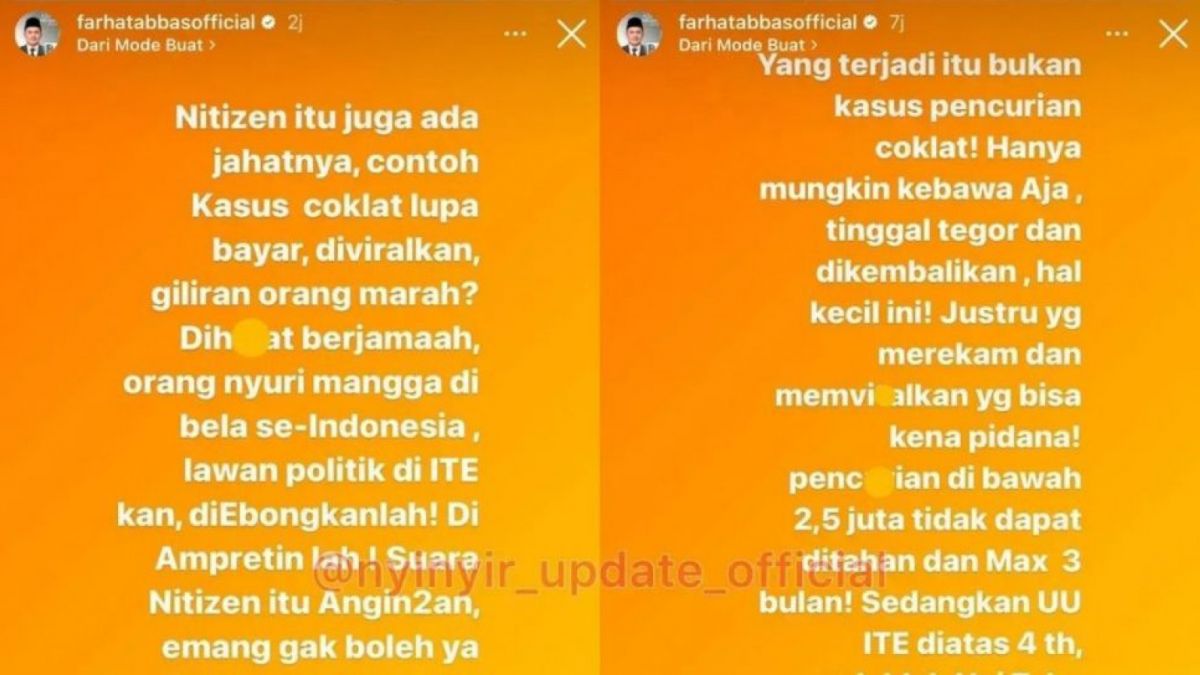 unggahan Farhat Abbas (Instagram/@farhatabbasofficial)