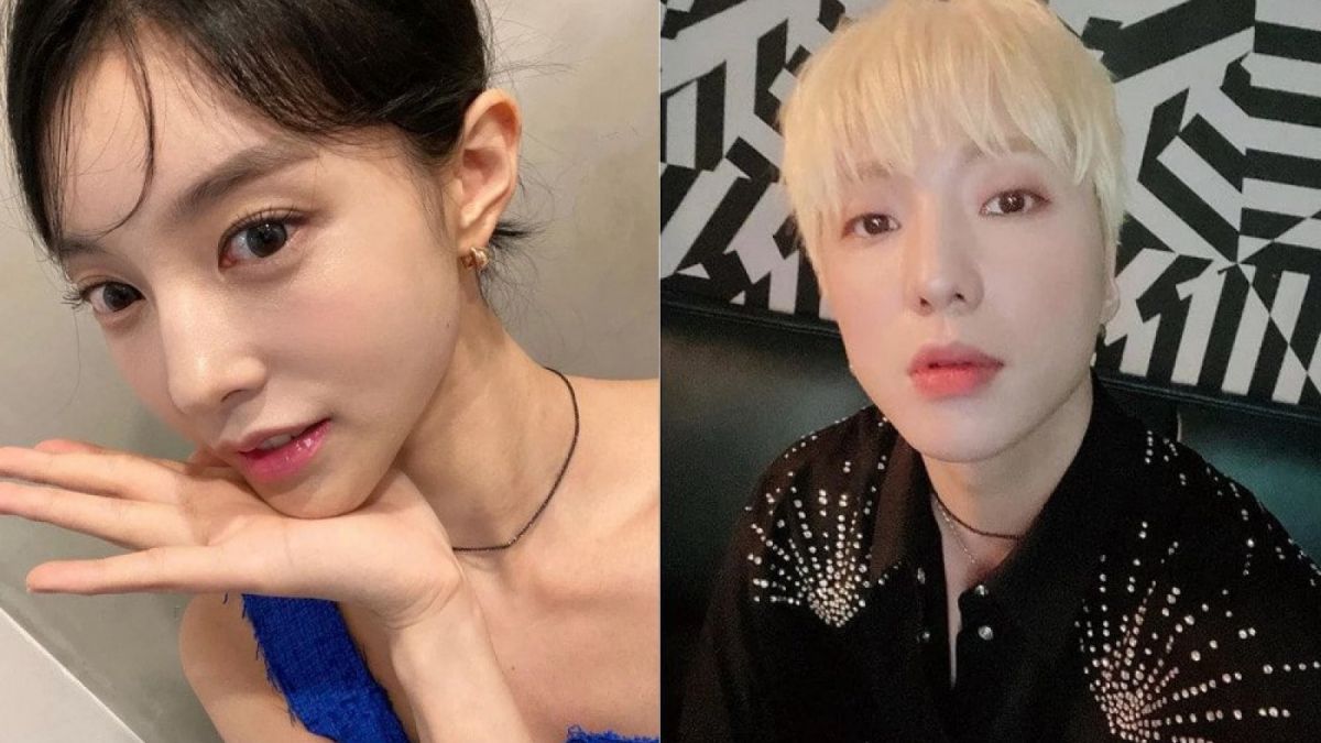 Kang Seung Yoon dan Moon Ji Hyo mengenakan kalung yang diduga sebagai