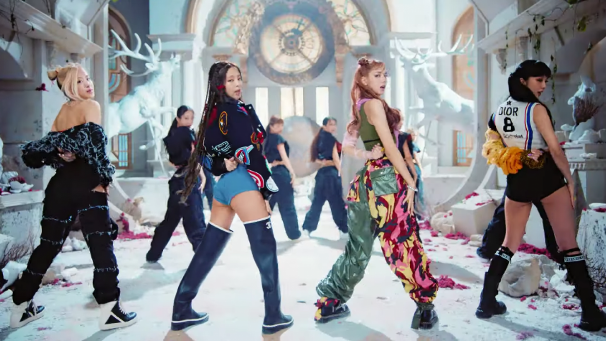 Cuplikan video klip 'Pink Venom' BLACKPINK [YouTube BLACKPINK]