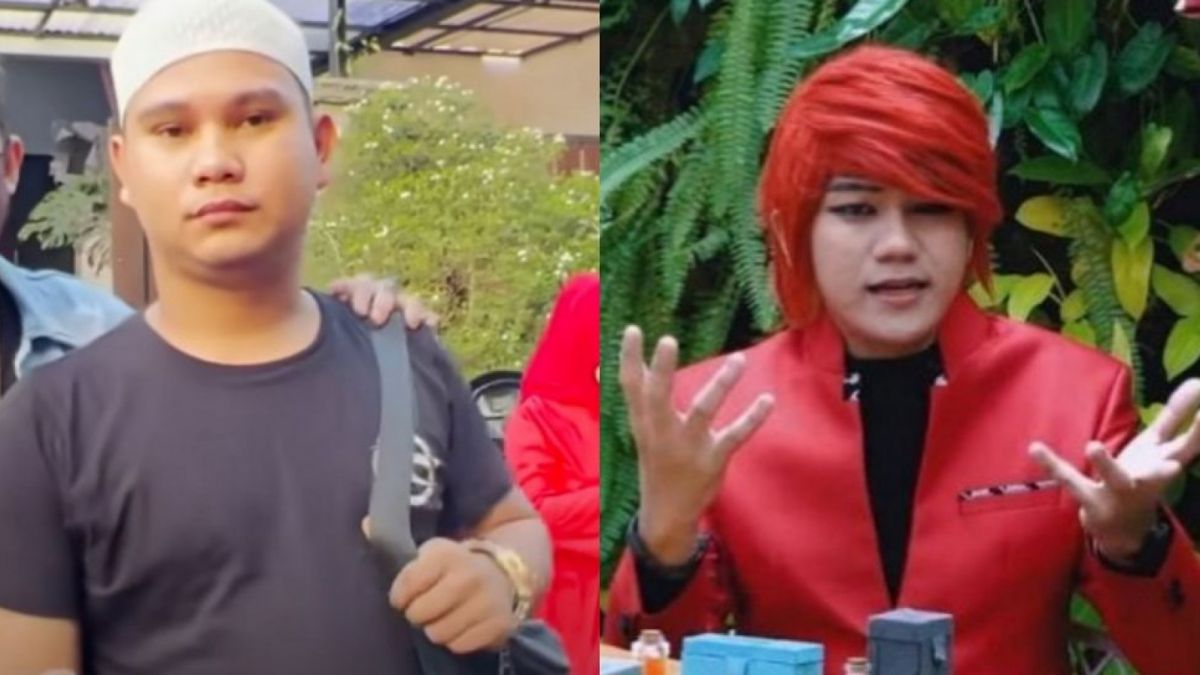 Foto kolase Habib Jindan dan Pesulap Merah. [YouTube]