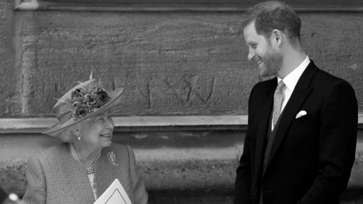 Potret Pangeran Harry bersama neneknya, Ratu Elizabeth II [archewell.com]