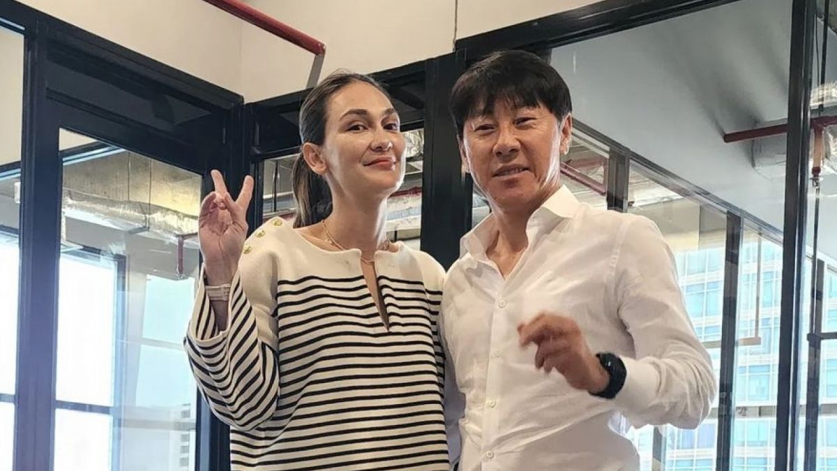 Luna Maya dan Shin Tae-yong [Instagram/@shintaeyong7777]