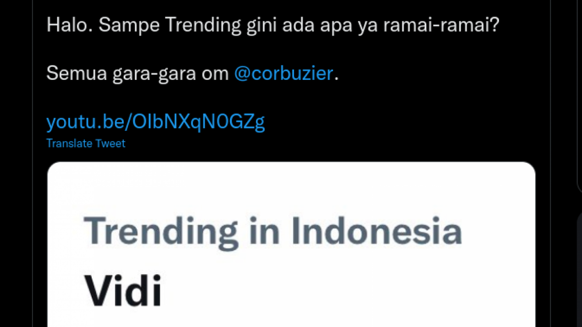 Vidi Aldiano Heran Jadi Trending Twitter, Gegara Deddy Corbuzier atau Aldi Taher? [Twitter @vidialdiano]