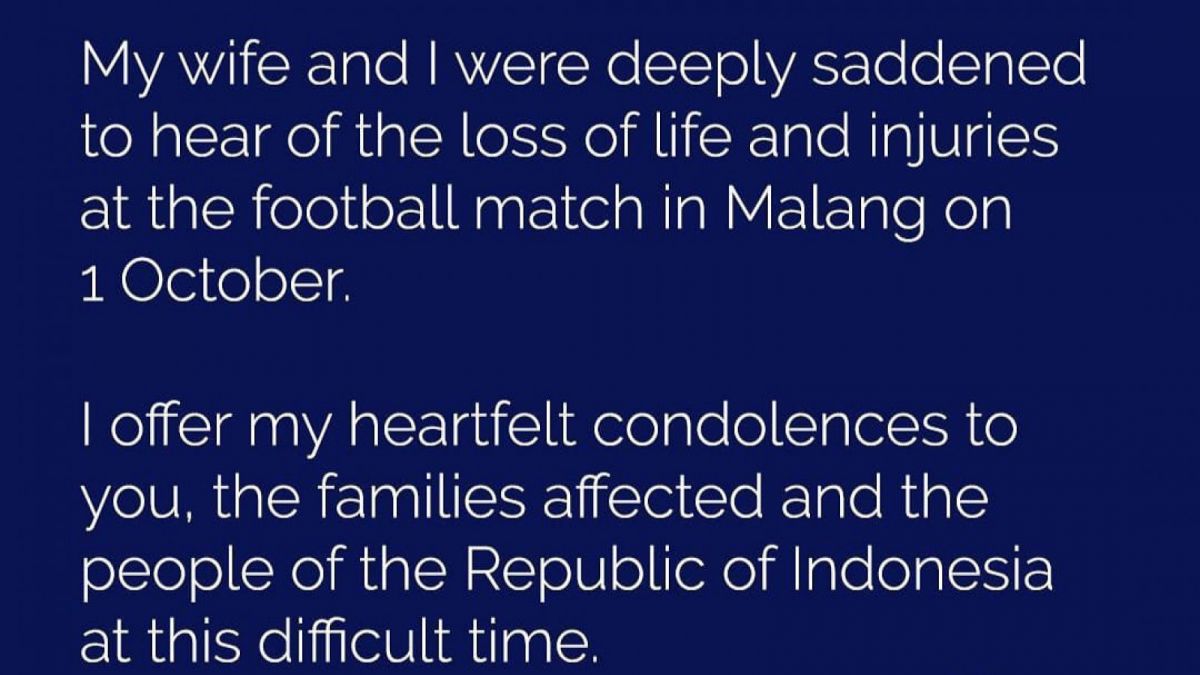 Ucapan duka cita Raja Charles III [Instagram/@theroyalfamily]