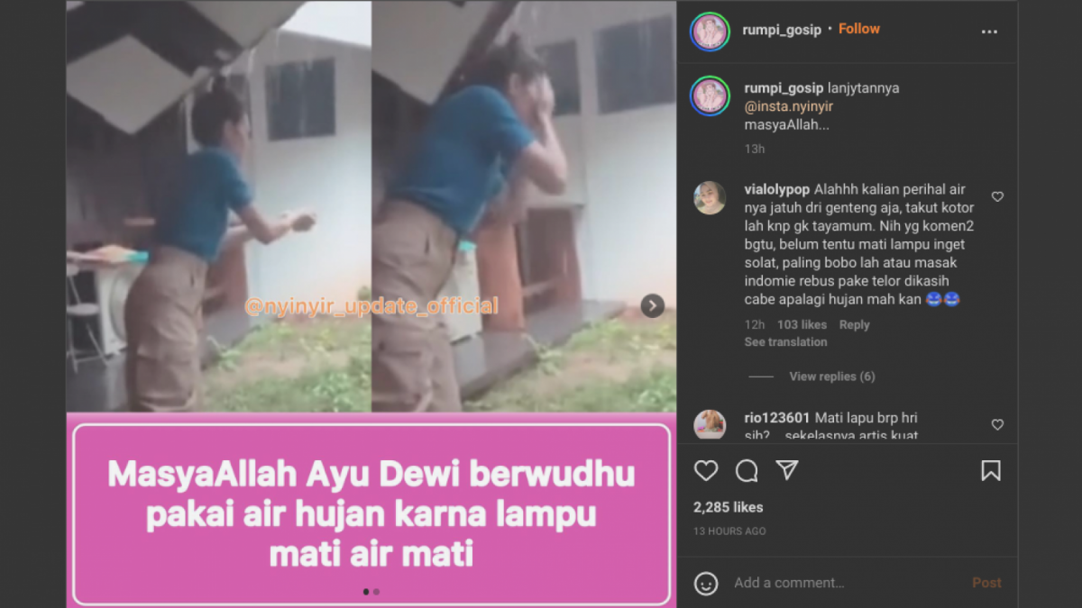 Ayu Dewi dihujat netizen