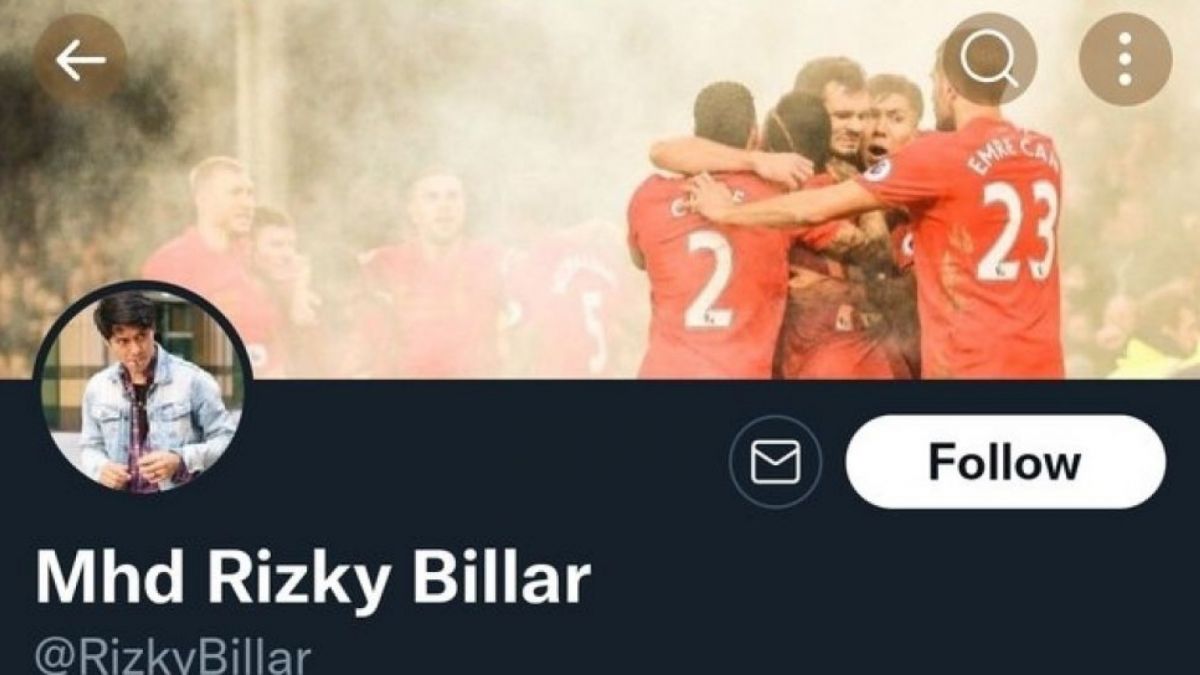 Twitter Rizky Billar.
