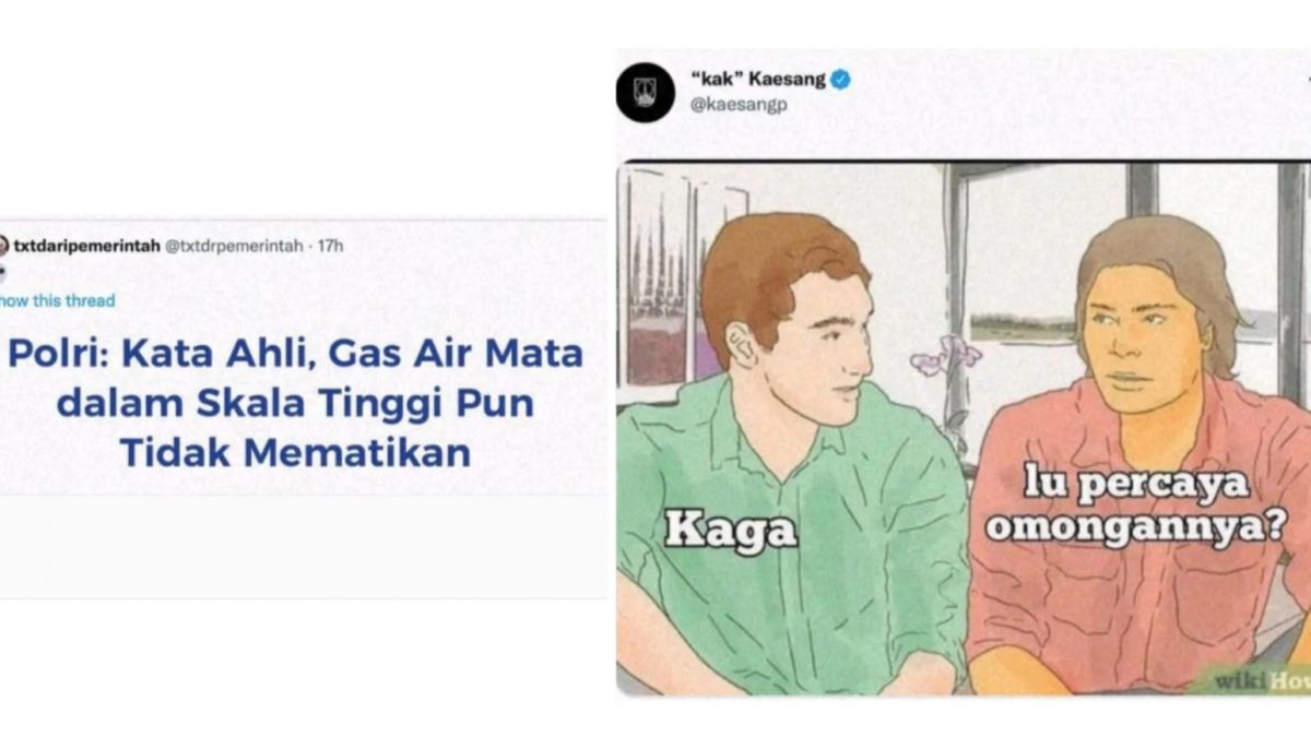 Tweet meme Kaesang Pangarep [Twitter @kaesangp]