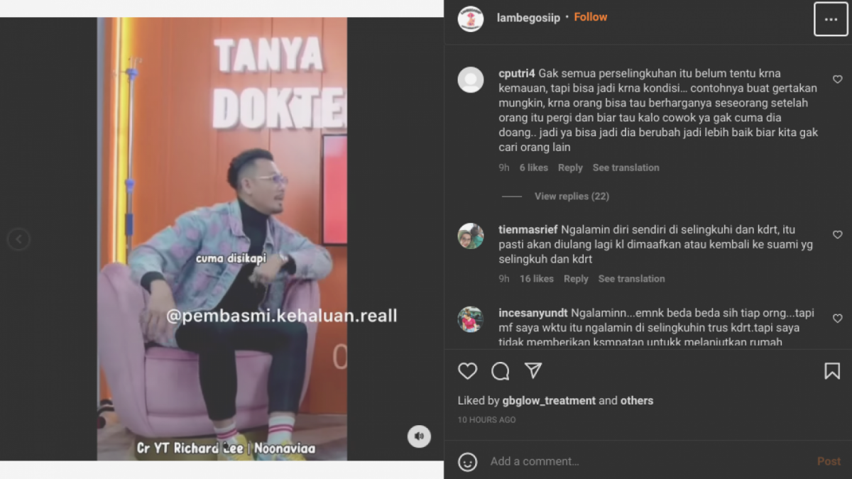 Denny Sumargo sindir Rizky Billar?