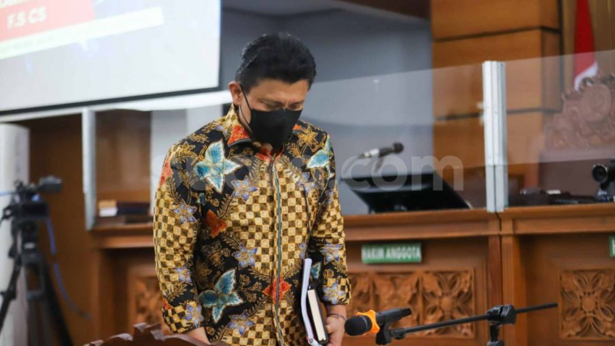 Sidang Ferdy Sambo ; Ferdy Sambo di Pengadilan ; Ferdy Sambo [Suara.com/Alfian Winanto]