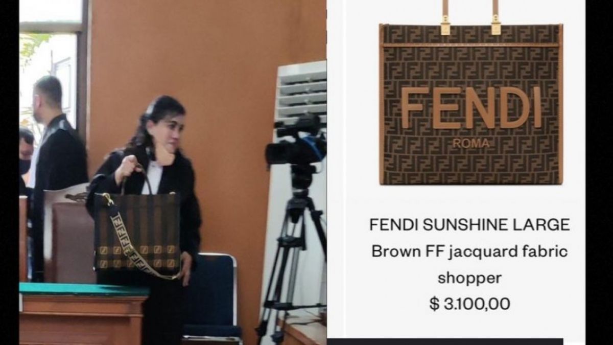 Tas mewah JPU di sidang Ferdy Sambo [Twitter/okenext]