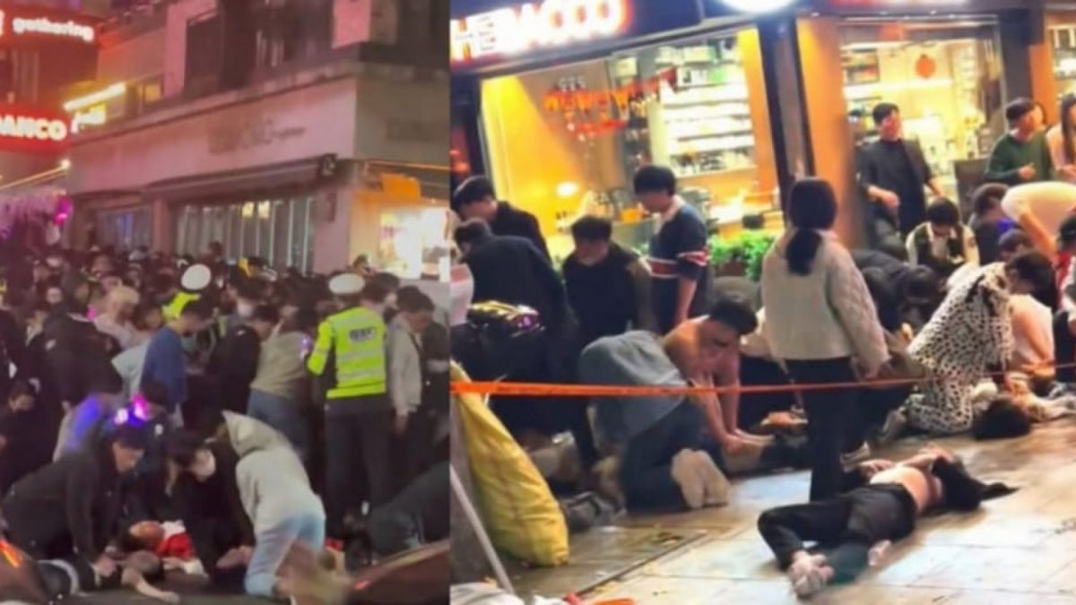 Korban berjatuhan di Itaewon [n.news.naver.com]