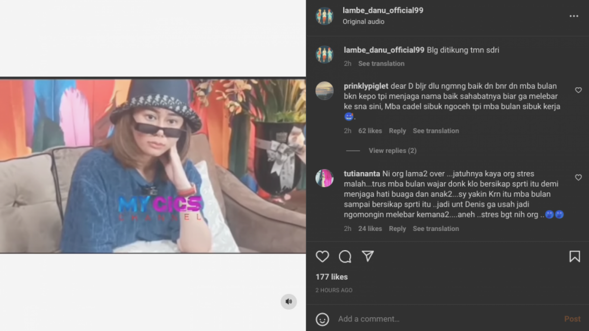 Luna Maya kena semproit Denise chariesta