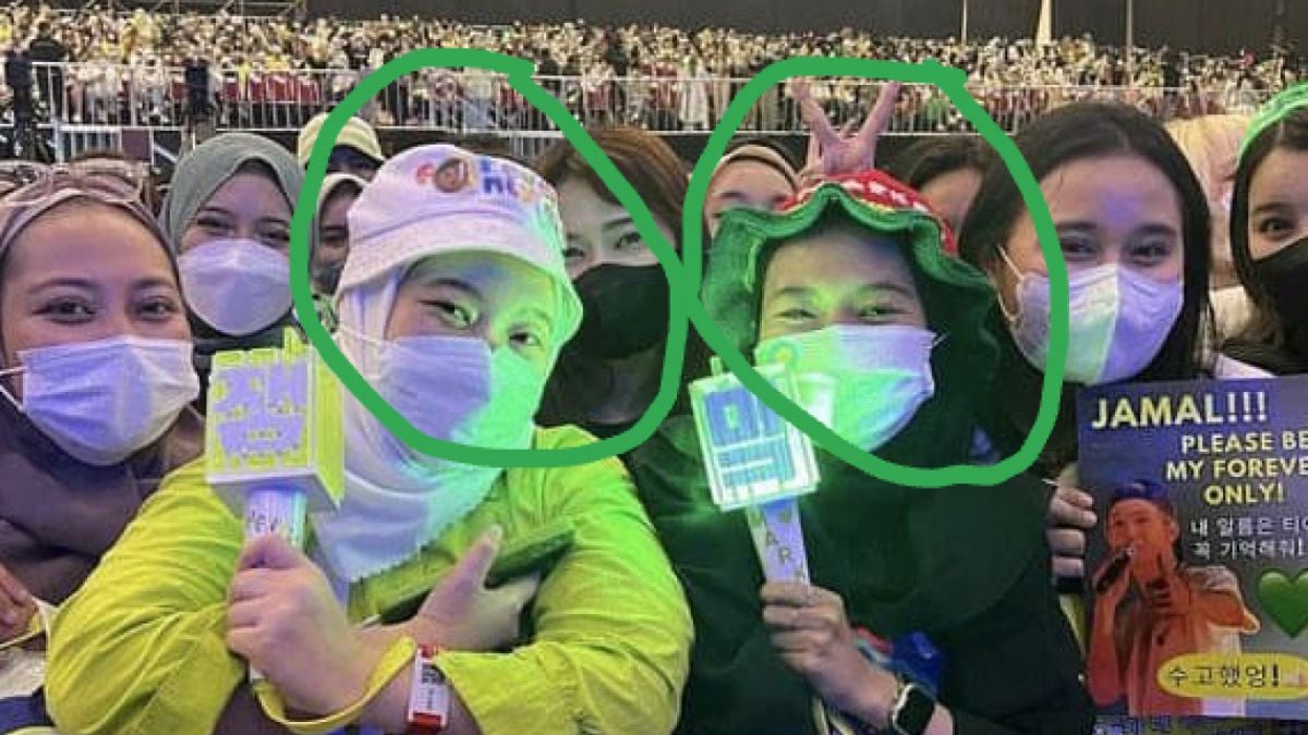 Penggemar NCT 127 yang diduga menjadi provokator aksi saling dorong saat konser NEO CITY : JAKARTA - THE LINK hari pertama, Jumat (4/11/2022) [Twitter]