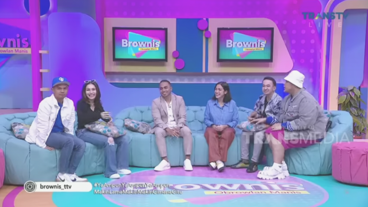 Jessica Iskandar di acara Brownis [YouTUbe TRANS7 Official]