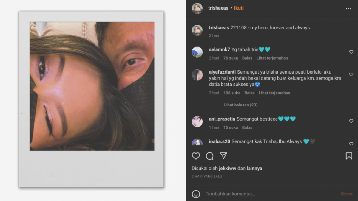 Postingan terbaru Trisha Eungelica