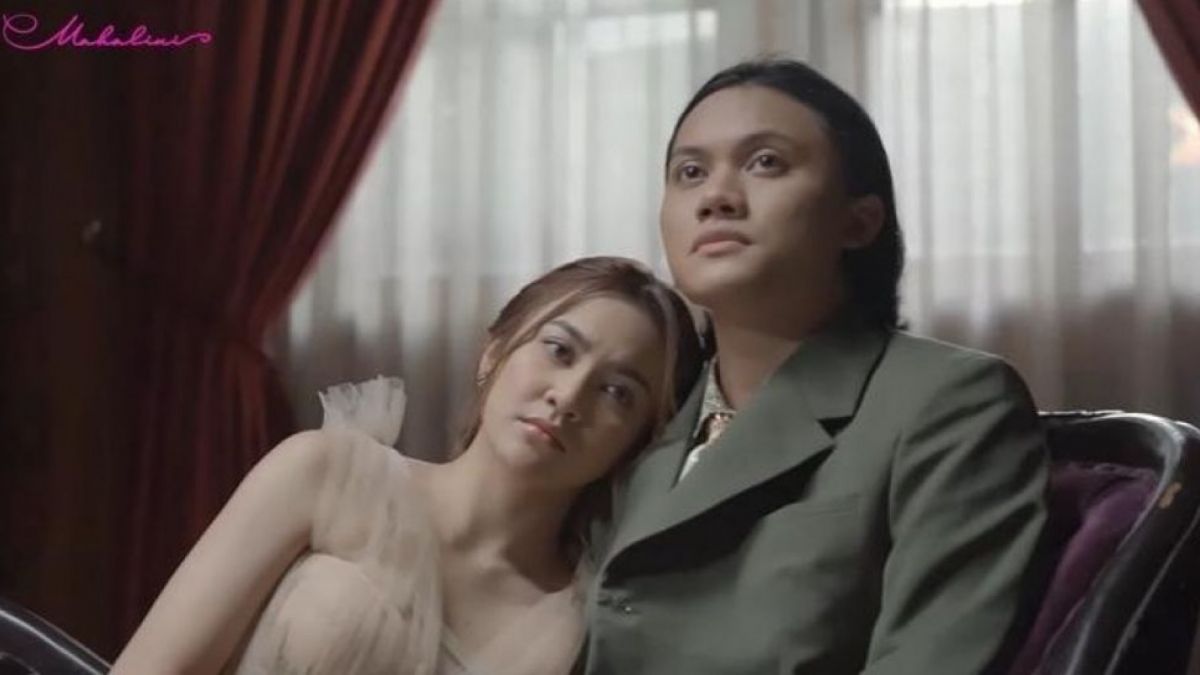 Rizky Febian dan Mahalini Raharja [YouTube Mahalini]