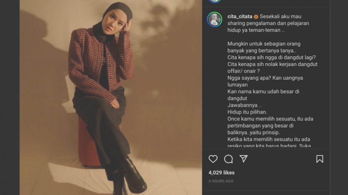 Unggahan Cita Citata