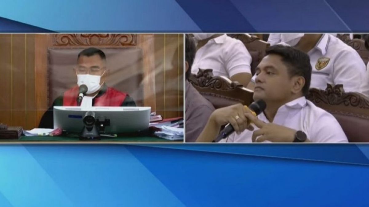Ridwan Soplanit Jadi Saksi Sidang Ferdy Sambo [Tangkapan Layar]