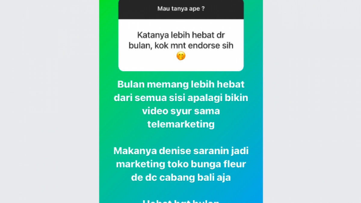 Denise Chariesta Akhirnya Akui Luna Maya Lebih Hebat: Dari Semua Sisi, Apalagi Bikin... [Instagram/@denisechariesta91]